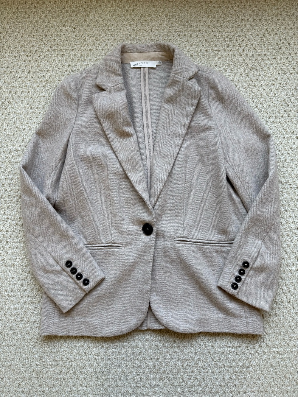 ASTR The Label Wool Blend Blazer size XS